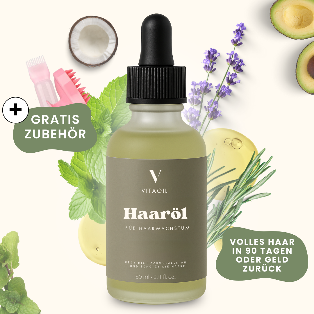 Veganes Haaröl für schnelles Wachstum